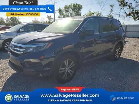 Used 2016 Honda Pilot EX-L image 1