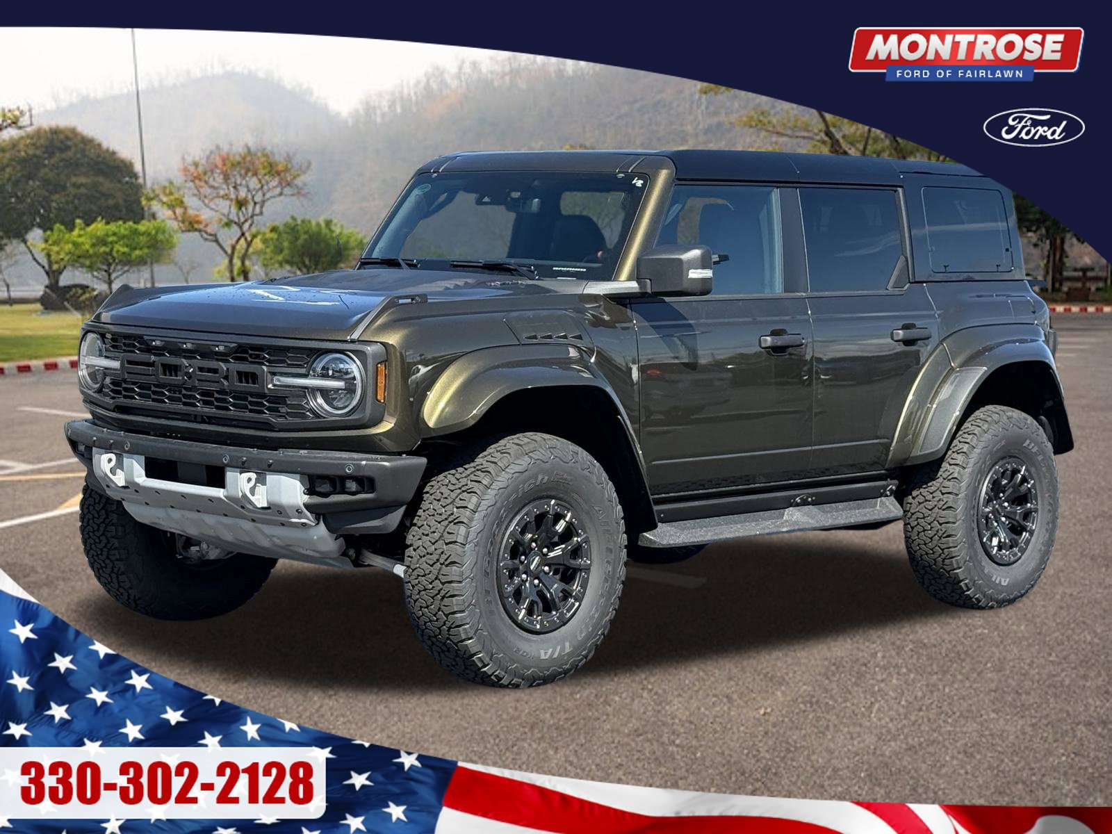 New 2026 Ford Bronco Raptor AWD/4WD 360° Tour