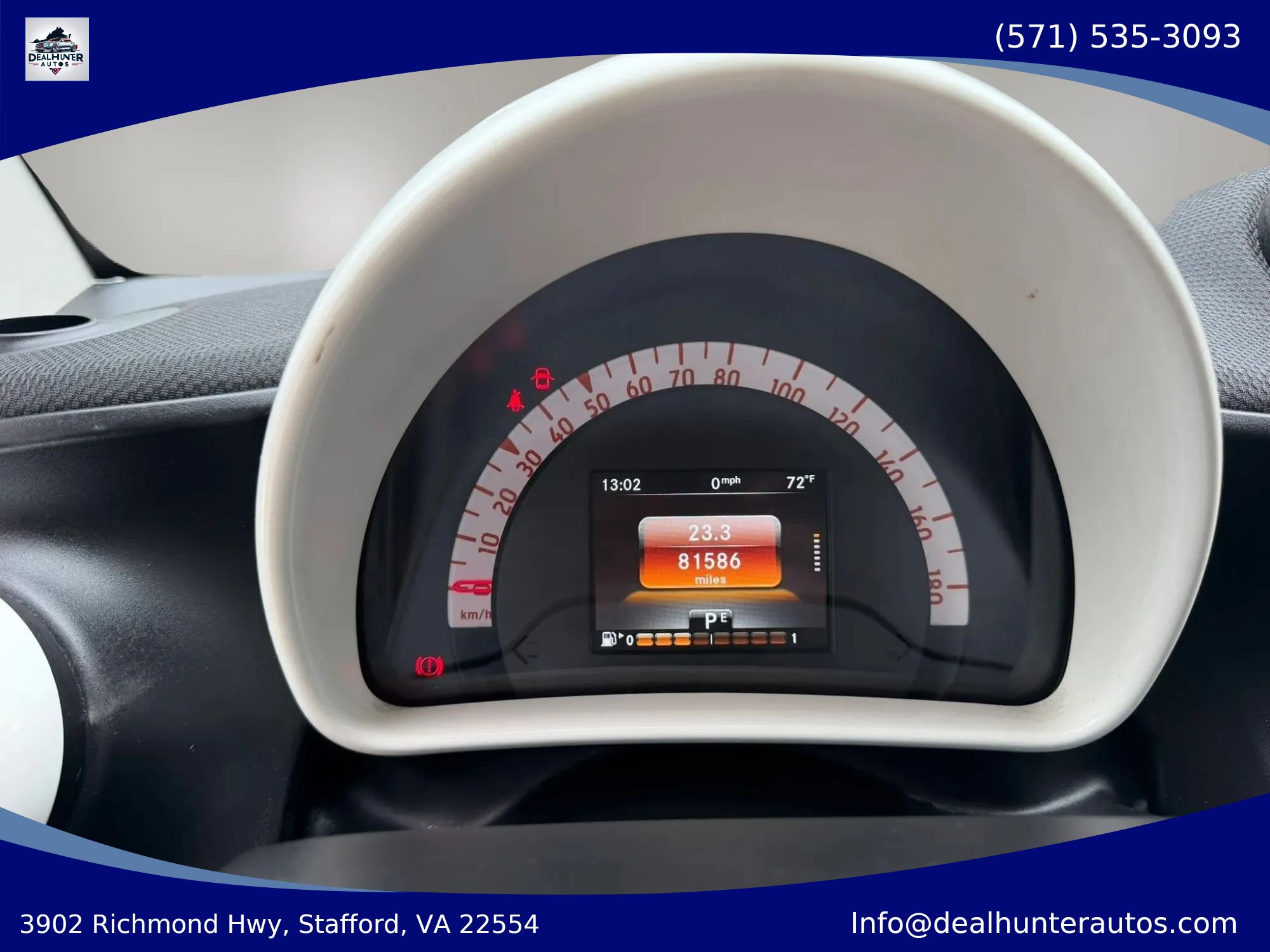 Used 2016 smart fortwo pure RWD image 22