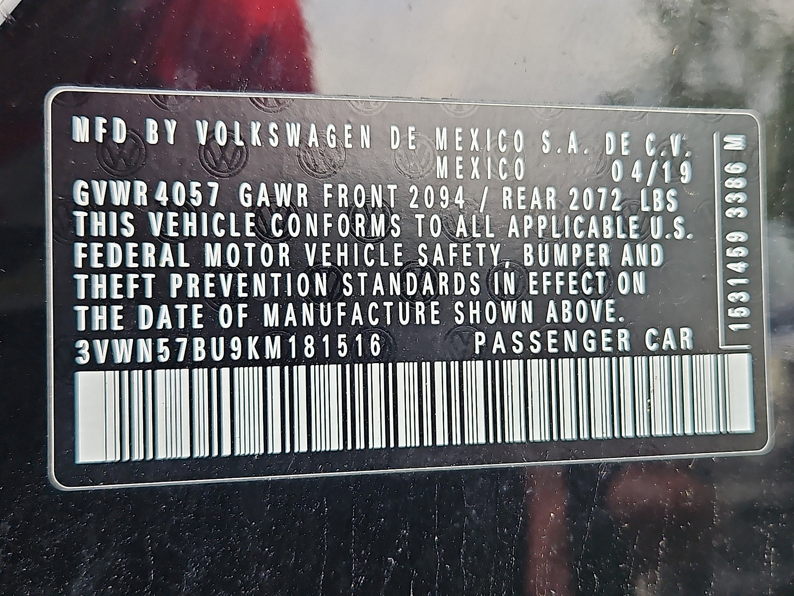 Used 2019 Volkswagen Jetta S FWD image 29