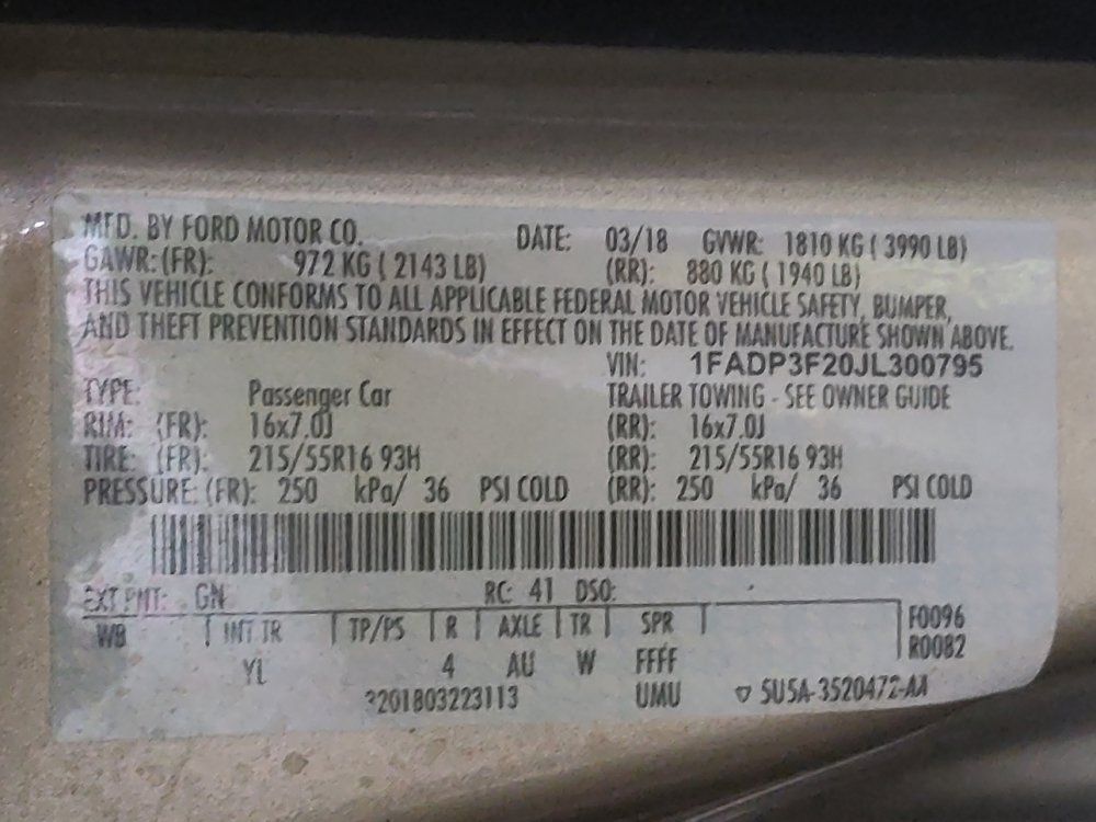 Used 2018 Ford Focus SE FWD image 33