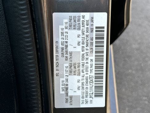 Used 2018 MAZDA MAZDA6 Signature FWD image 38