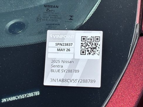 Used 2025 Nissan Sentra SV FWD image 30