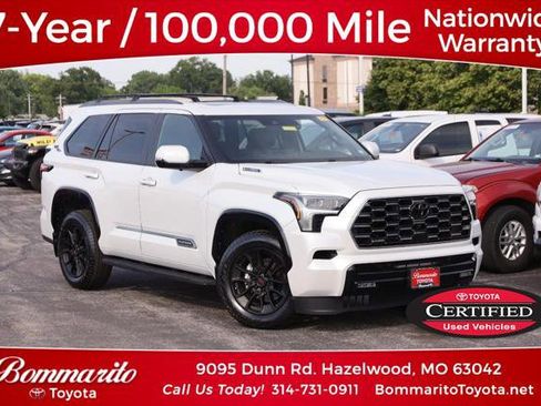 Certified 2026 Toyota Sequoia Platinum AWD/4WD image 1