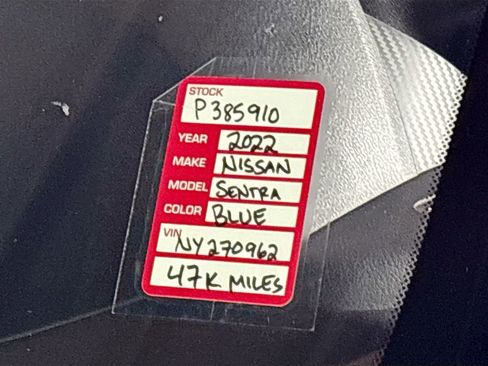 Used 2022 Nissan Sentra SV image 24