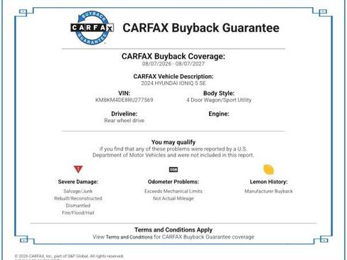 Certified 2024 Hyundai Ioniq 5 SE RWD image 2