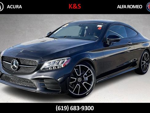 Used 2021 Mercedes-Benz C 300 Coupe w/ AMG Line image 1