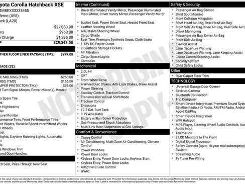 Certified 2025 Toyota Corolla XSE FWD image 5