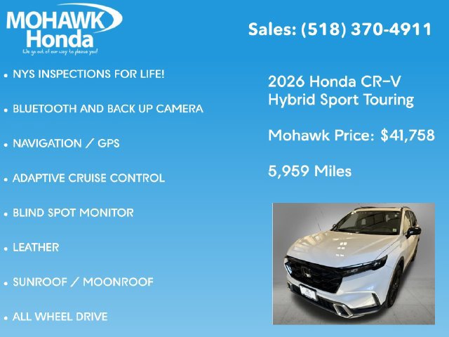 Certified 2026 Honda CR-V Sport Touring image 8