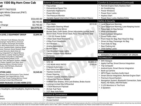Used 2026 RAM 1500 Big Horn AWD/4WD image 2