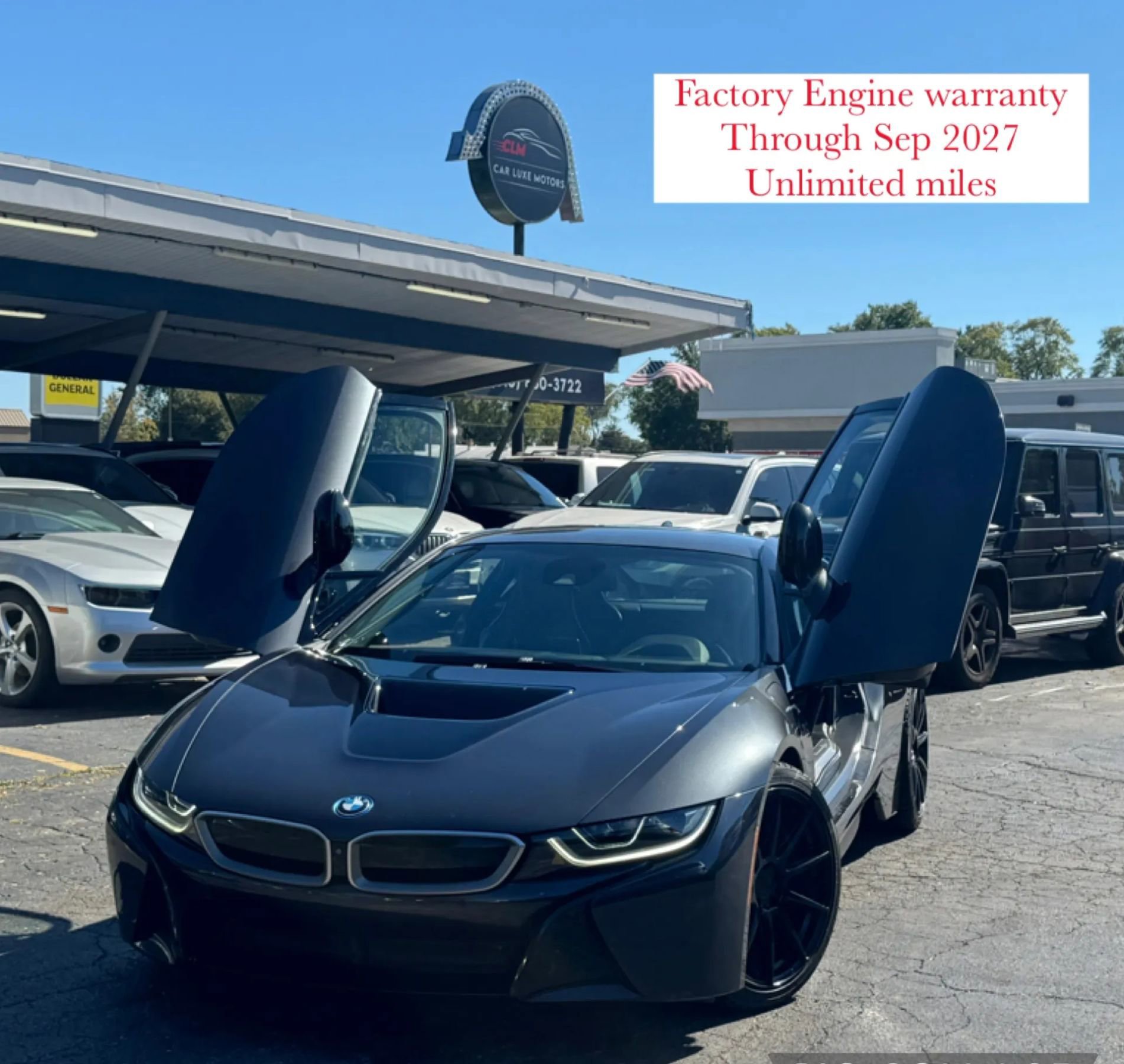 Used 2017 BMW i8 AWD/4WD image 1