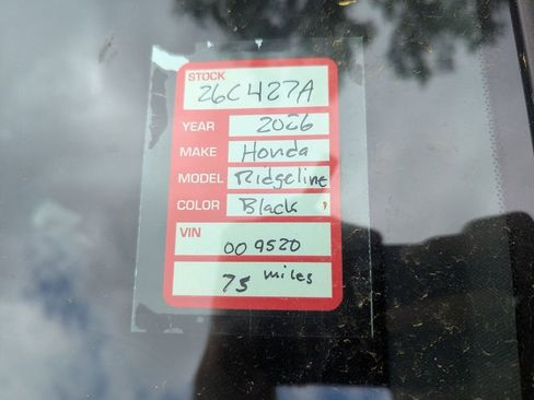 Used 2026 Honda Ridgeline Black Edition image 10