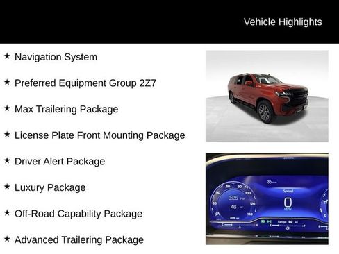 Used 2024 Chevrolet Suburban Z71 w/ Off-Road Capability Package image 17
