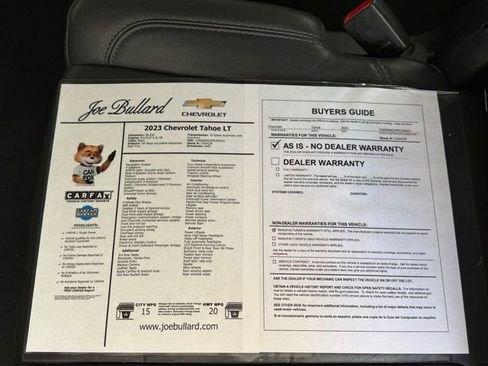 Used 2023 Chevrolet Tahoe LT image 41