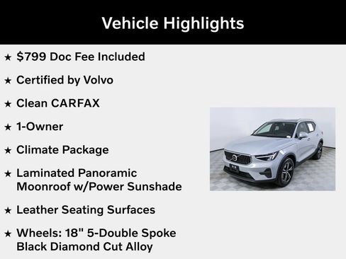 Certified 2025 Volvo XC40 B5 Core image 5