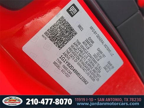 Used 2021 Chevrolet Corvette Stingray Preferred Cpe w/ Z51 Performance Package image 31