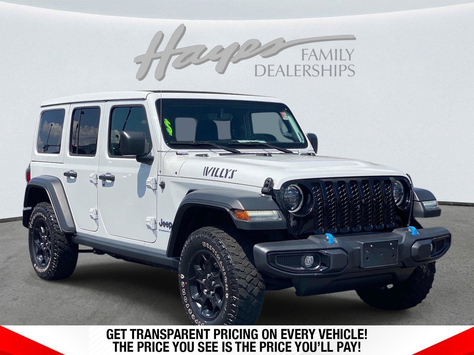 Used 2023 Jeep Wrangler Unlimited w/ Sun & Screen Package AWD/4WD image 1