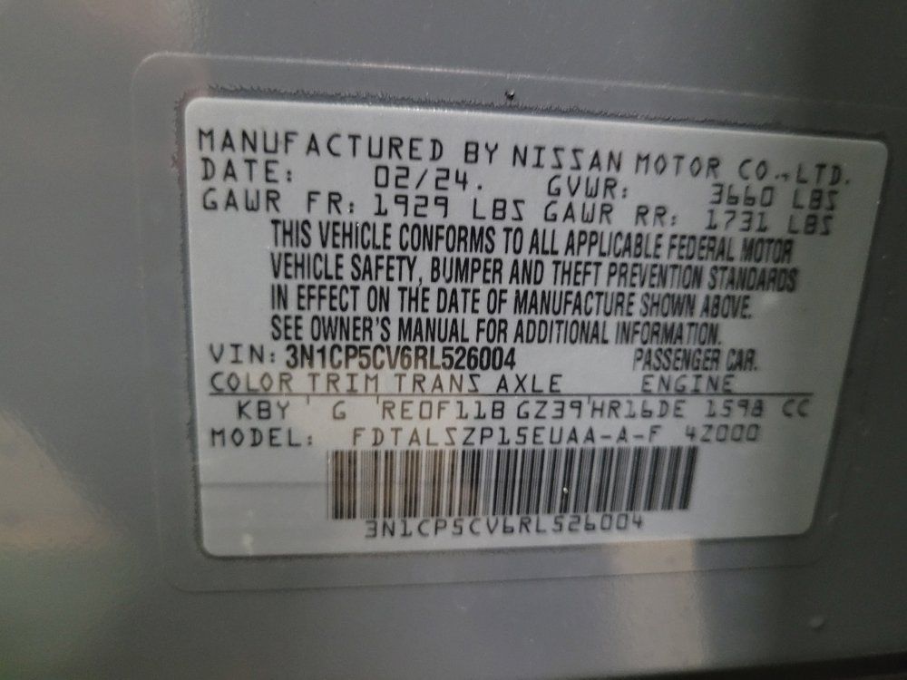 Used 2024 Nissan Kicks SV w/ Interior Electronics Package FWD image 33