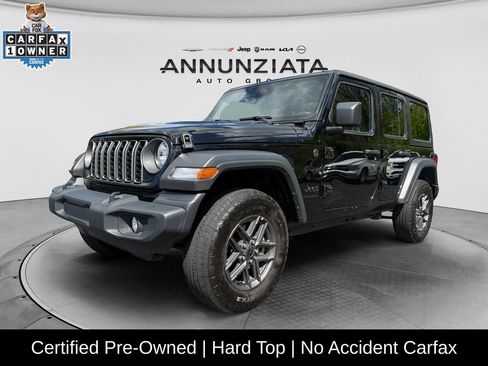 Used 2025 Jeep Wrangler Unlimited Sport AWD/4WD image 1