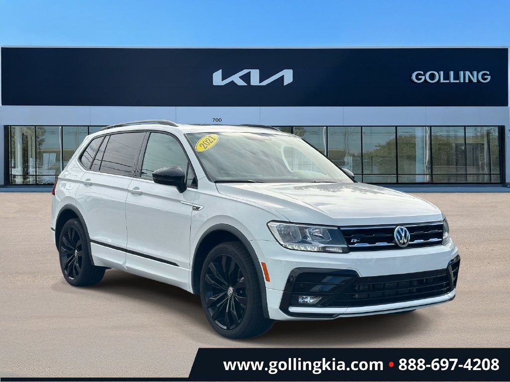 Used 2021 Volkswagen Tiguan SE R-Line FWD image 1