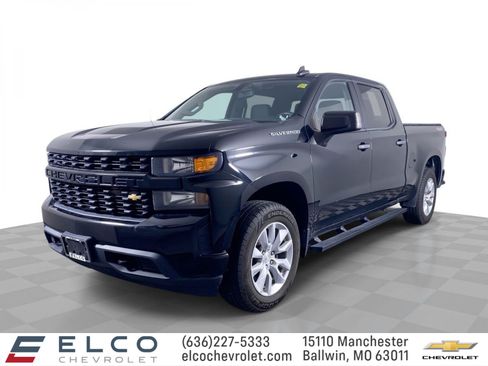 Certified 2020 Chevrolet Silverado 1500 Custom w/ Custom Value Package AWD/4WD image 1