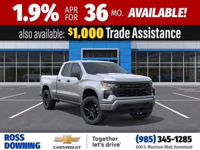 New 2026 Chevrolet Silverado 1500 Custom w/ LPO, Dark Essentials Package