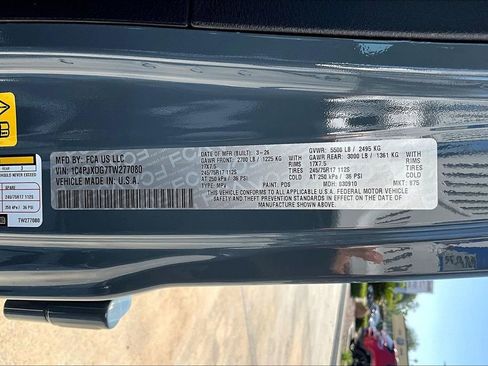 New 2026 Jeep Wrangler Sport S image 34