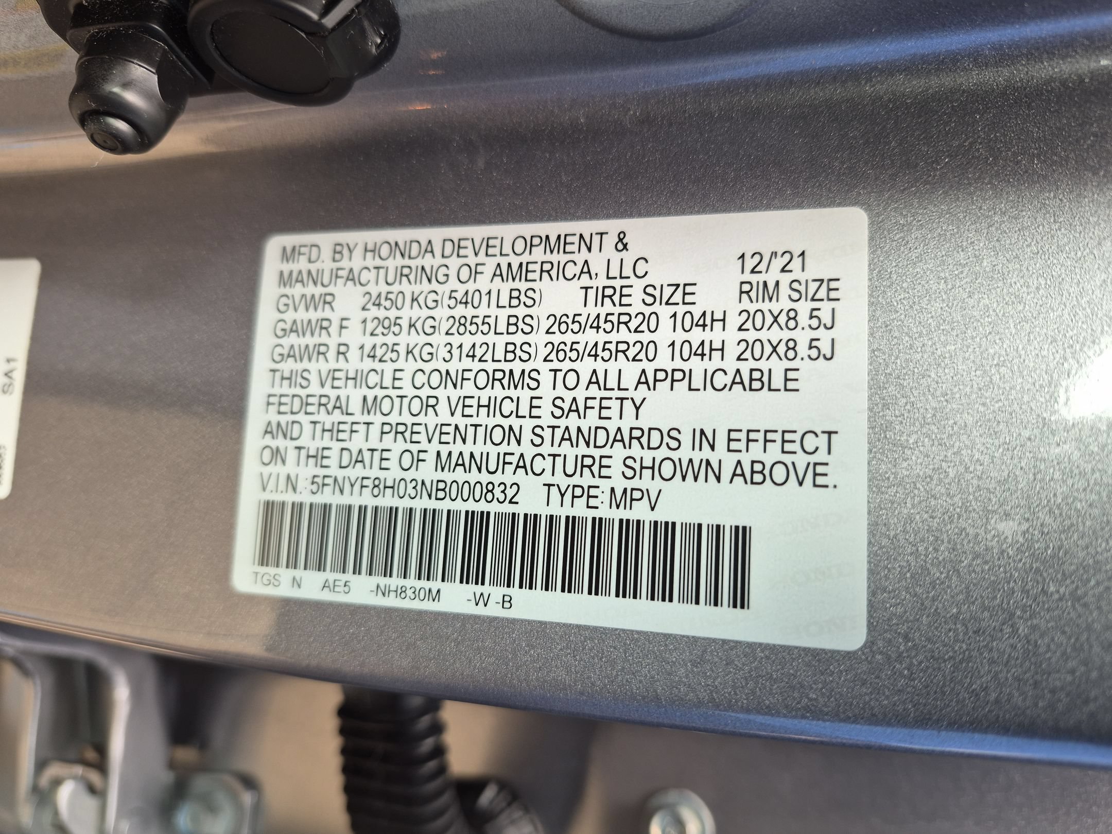 Certified 2022 Honda Passport Elite image 36