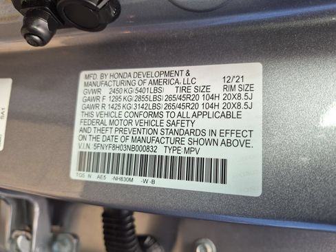 Used 2022 Honda Passport Elite image 36