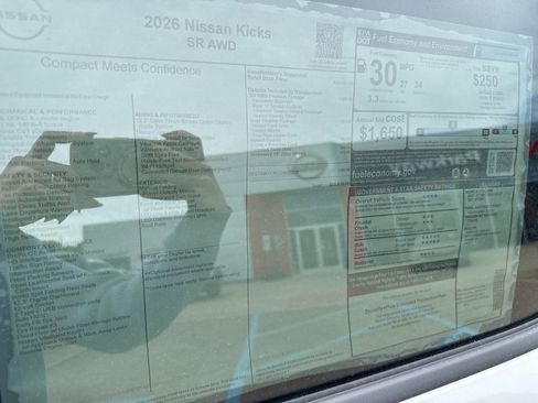 New 2026 Nissan Kicks SR w/ SR Premium Package AWD/4WD image 34