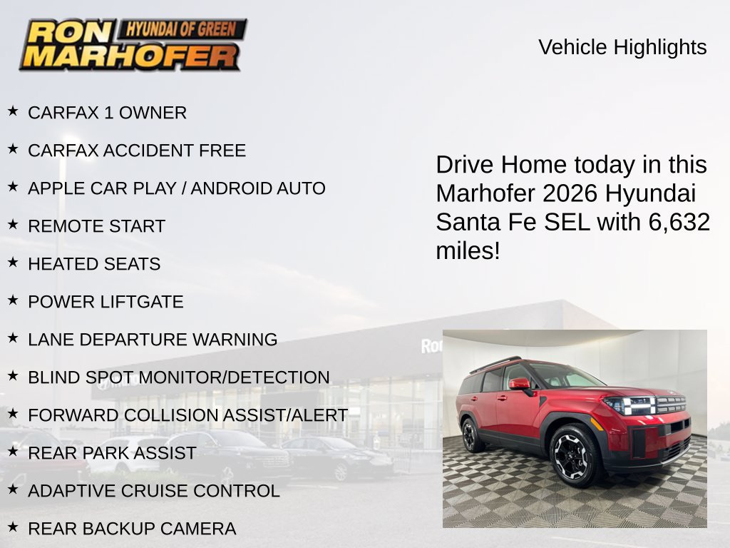 Used 2026 Hyundai Santa Fe SEL AWD/4WD image 15