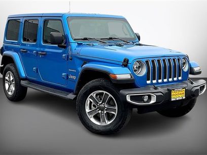 Used 2022 Jeep Wrangler Unlimited Sahara w/ LED Lighting Group