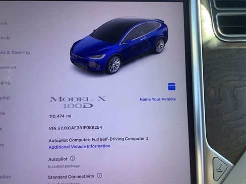 Used 2018 Tesla Model X 100D image 3