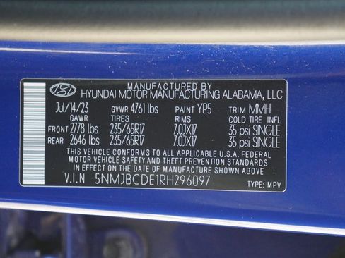 Used 2024 Hyundai Tucson SEL image 25