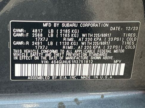 Used 2024 Subaru Crosstrek 2.5i Wilderness w/ Crosstrek Mirror Package image 19