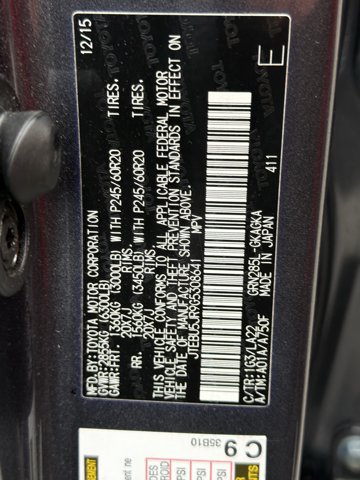 Used 2016 Toyota 4Runner Limited AWD/4WD image 29