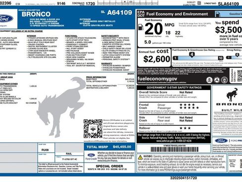 Used 2025 Ford Bronco Big Bend AWD/4WD image 4
