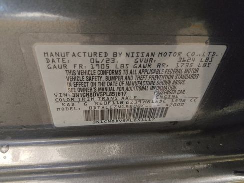 Used 2023 Nissan Versa S w/ S Plus Package FWD image 33
