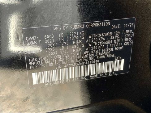 Used 2023 Subaru Ascent Touring image 35