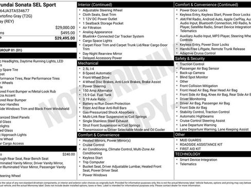 New 2026 Hyundai Sonata SEL image 38