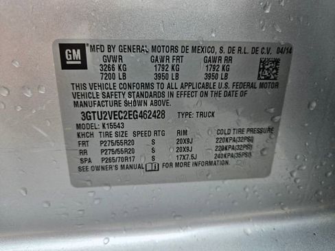 Used 2014 GMC Sierra 1500 SLT w/ Driver Alert Package AWD/4WD image 30