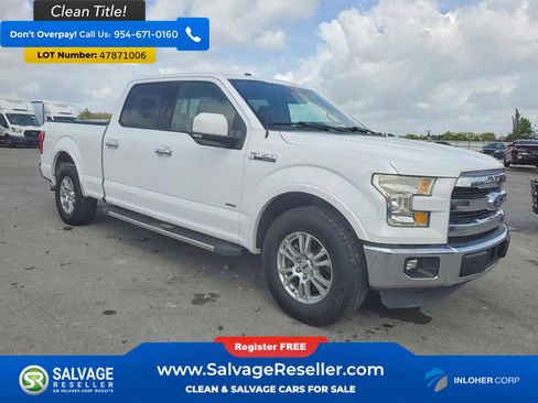 Used 2016 Ford F150 Lariat w/ Equipment Group 501A Mid image 5
