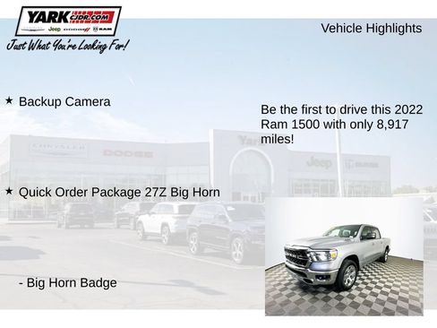 Certified 2022 RAM 1500 Big Horn AWD/4WD image 13