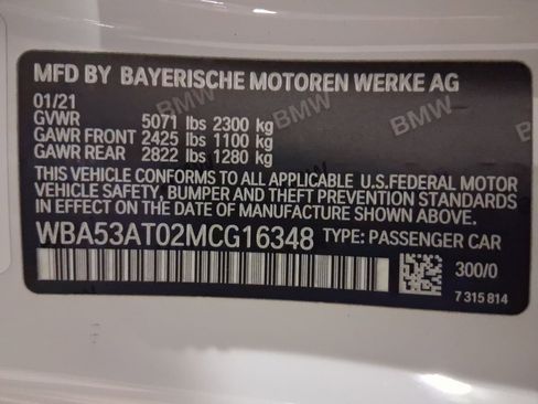 Used 2021 BMW M440i Convertible w/ Premium Package image 10