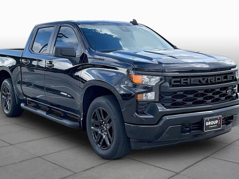 Used 2023 Chevrolet Silverado 1500 Custom w/ LPO, Dark Essentials Package RWD image 3