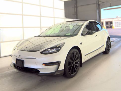 Used 2022 Tesla Model 3 Long Range AWD/4WD image 1