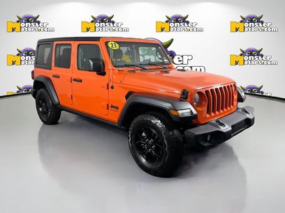 Used 2023 Jeep Wrangler Unlimited Sport w/ Uconnect 4C Nav & Sound Group