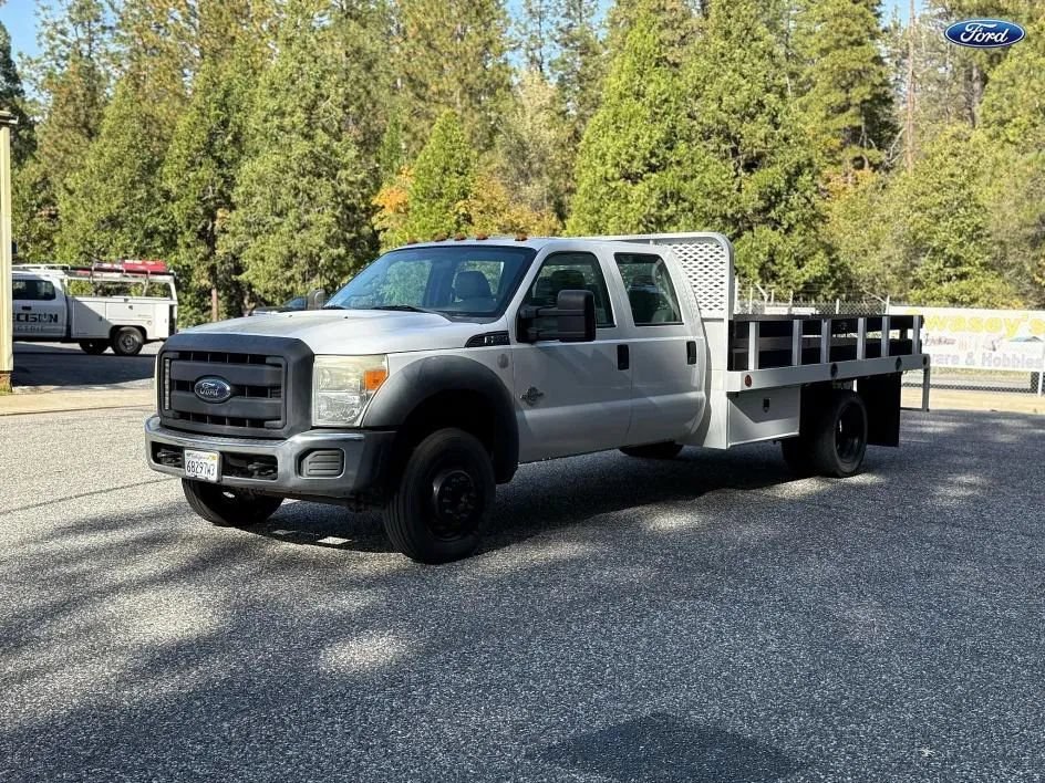 Used 2013 Ford F550 4x4 Crew Cab Super Duty w/ Payload Upgrade Pkg image 10