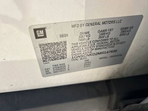 Used 2021 Chevrolet Tahoe LT w/ LT Signature Package RWD image 10