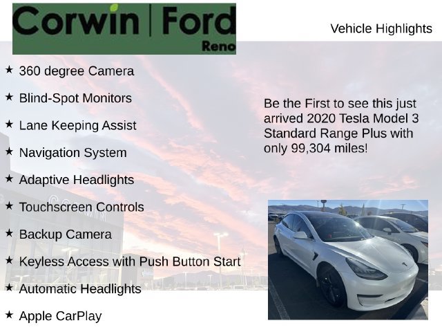 Used 2020 Tesla Model 3 Standard Range Plus RWD image 4